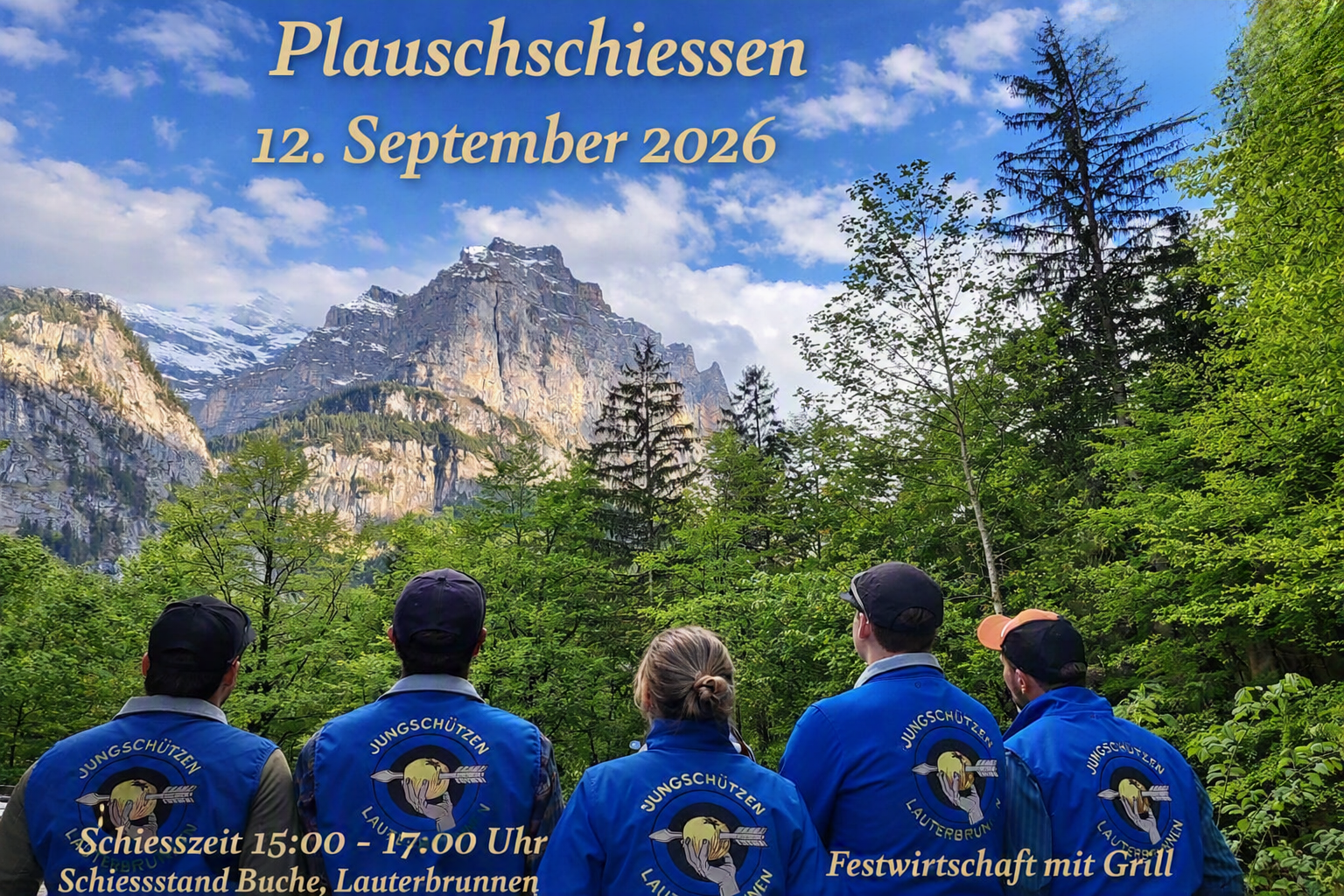 Flyer Plauschschiessen